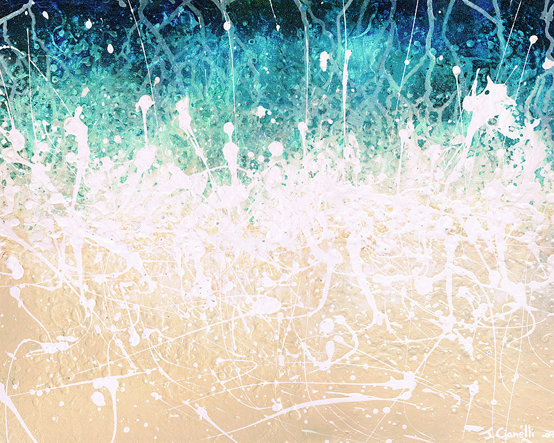 800x640 Splash Abstract Art Painting - Splash Painting