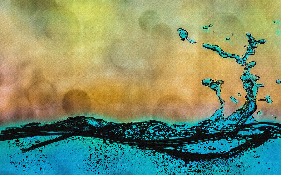 900x562 Sunrise Splash Painting By Bob Orsillo - Splash Painting