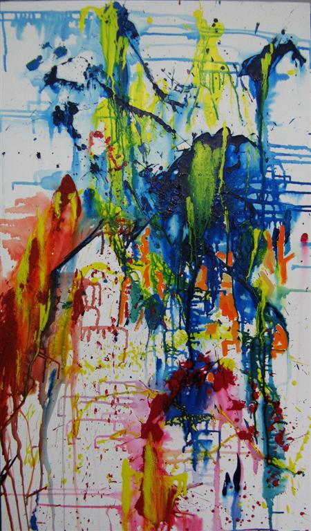 450x768 Splash Of My Mind! Visionary Art Of Jan Betts - Splash Painting Art