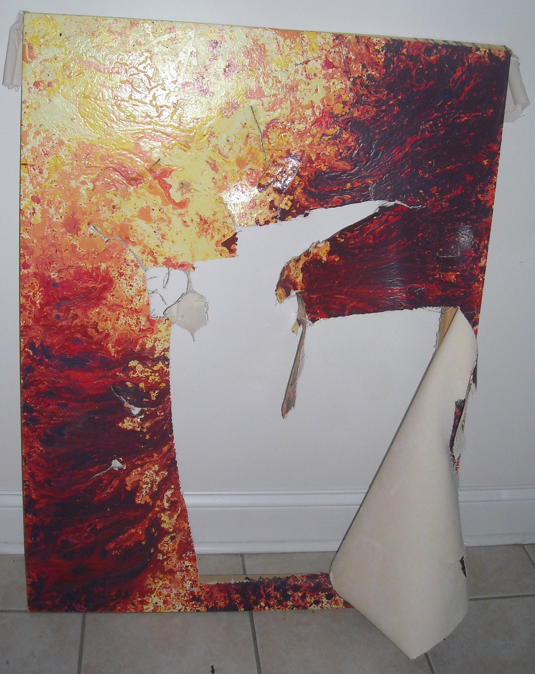 1712x2156 Splash Abstractions Melissia Elisa's Blog - Splashing Painting On Canvas