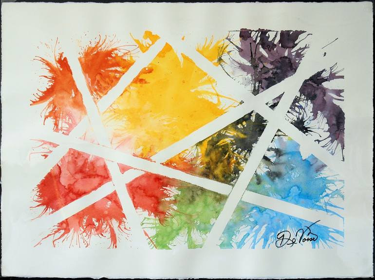 770x574 Saatchi Art Void Splat Painting By Charles Devoise - Splat Painting