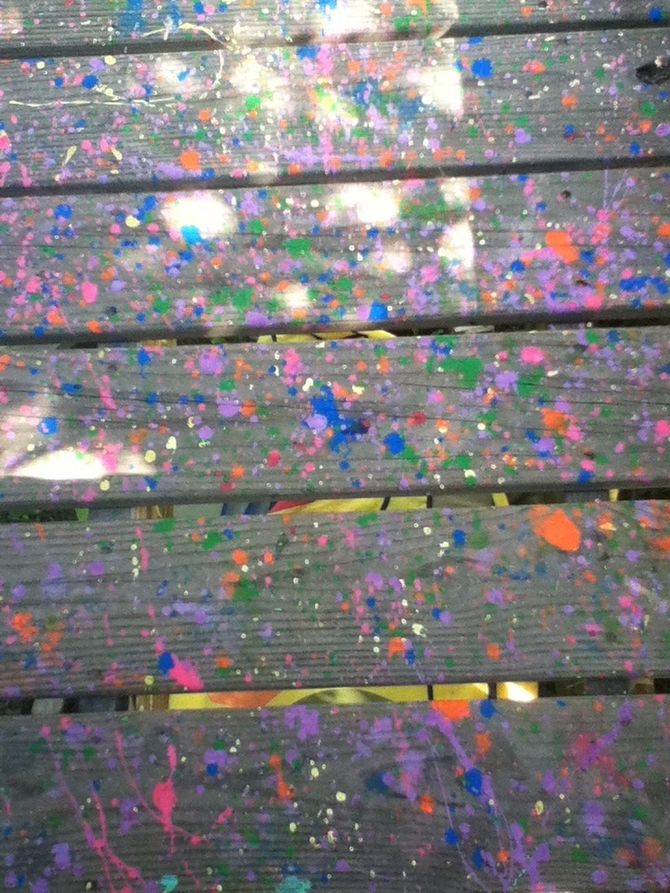670x893 How To Splatter Paint 11 Steps (With Pictures) - Splatter Painting Canvas