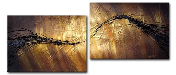 570x245 Split Curve - Split Canvas Painting