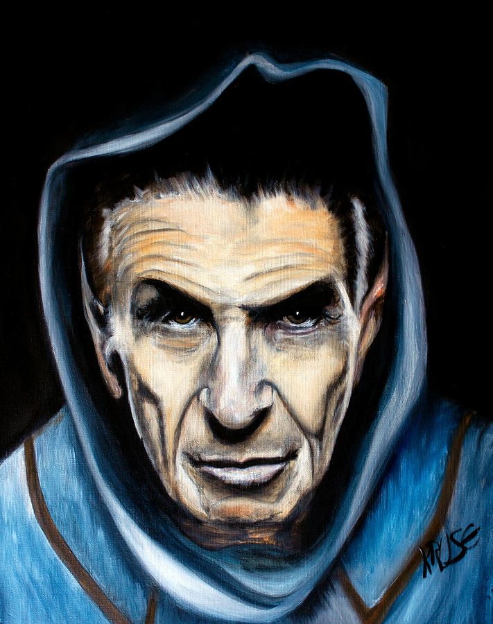 711x900 Spock Painting - Spock Painting