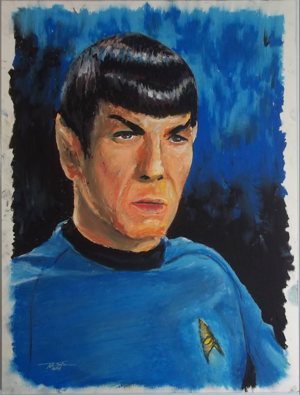 Spock Painting at PaintingValley.com | Explore collection of Spock Painting