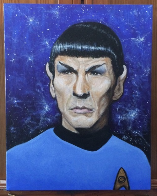 Spock Painting at PaintingValley.com | Explore collection of Spock Painting