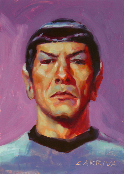 Spock Painting at PaintingValley.com | Explore collection of Spock Painting