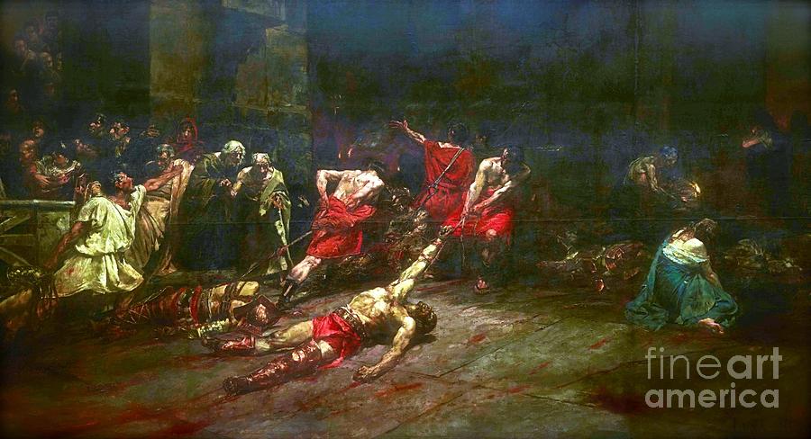 900x488 Spoliarium Painting By Reproduction - Spolarium Painting