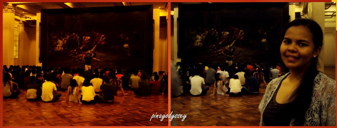 1114x423 The National Museum In Manila Pinayodyssey - Spolarium Painting