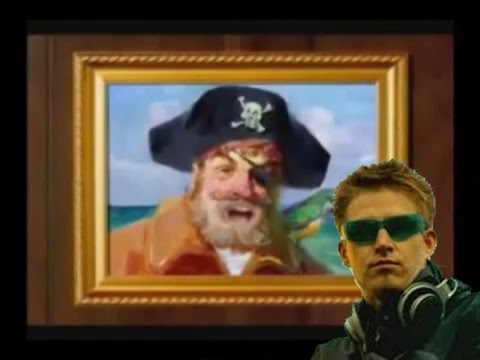 480x360 Sandstorm But It's The Captain From Spongebob Squarepants - Spongebob Captain Painting