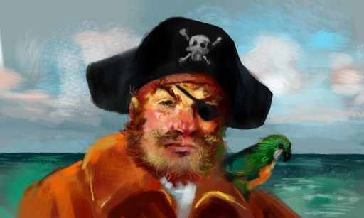 512x307 Arr Ya Ready Kids - Spongebob Captain Painting