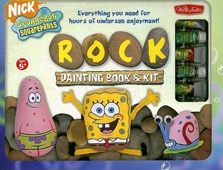 318x242 Spongebob Squarepants Rock Painting Book Amp Kit By Diana Fisher - Spongebob Painting Games
