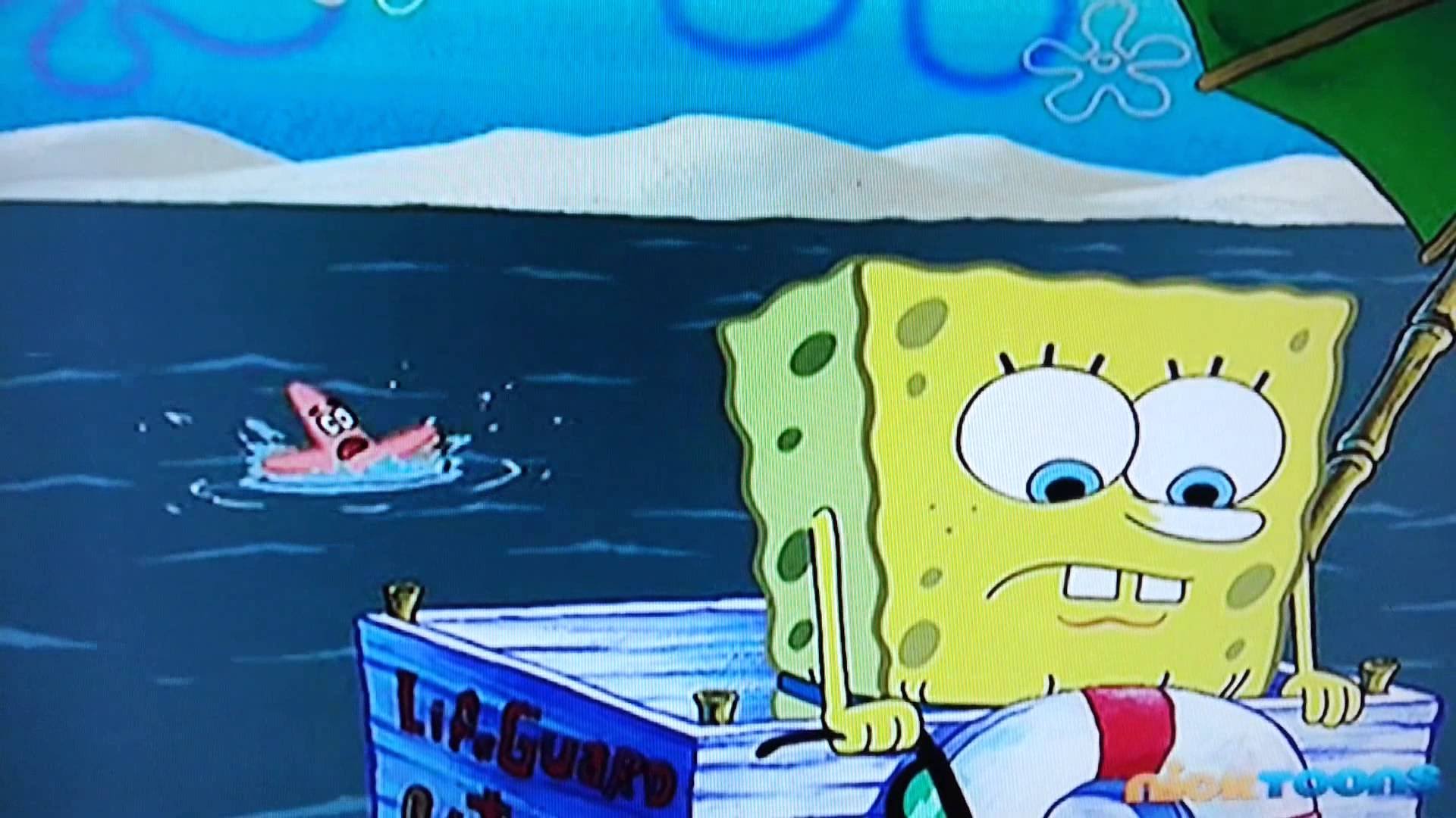 1920x1080 Spongebob Saving Patrick - Spongebob Painting Games