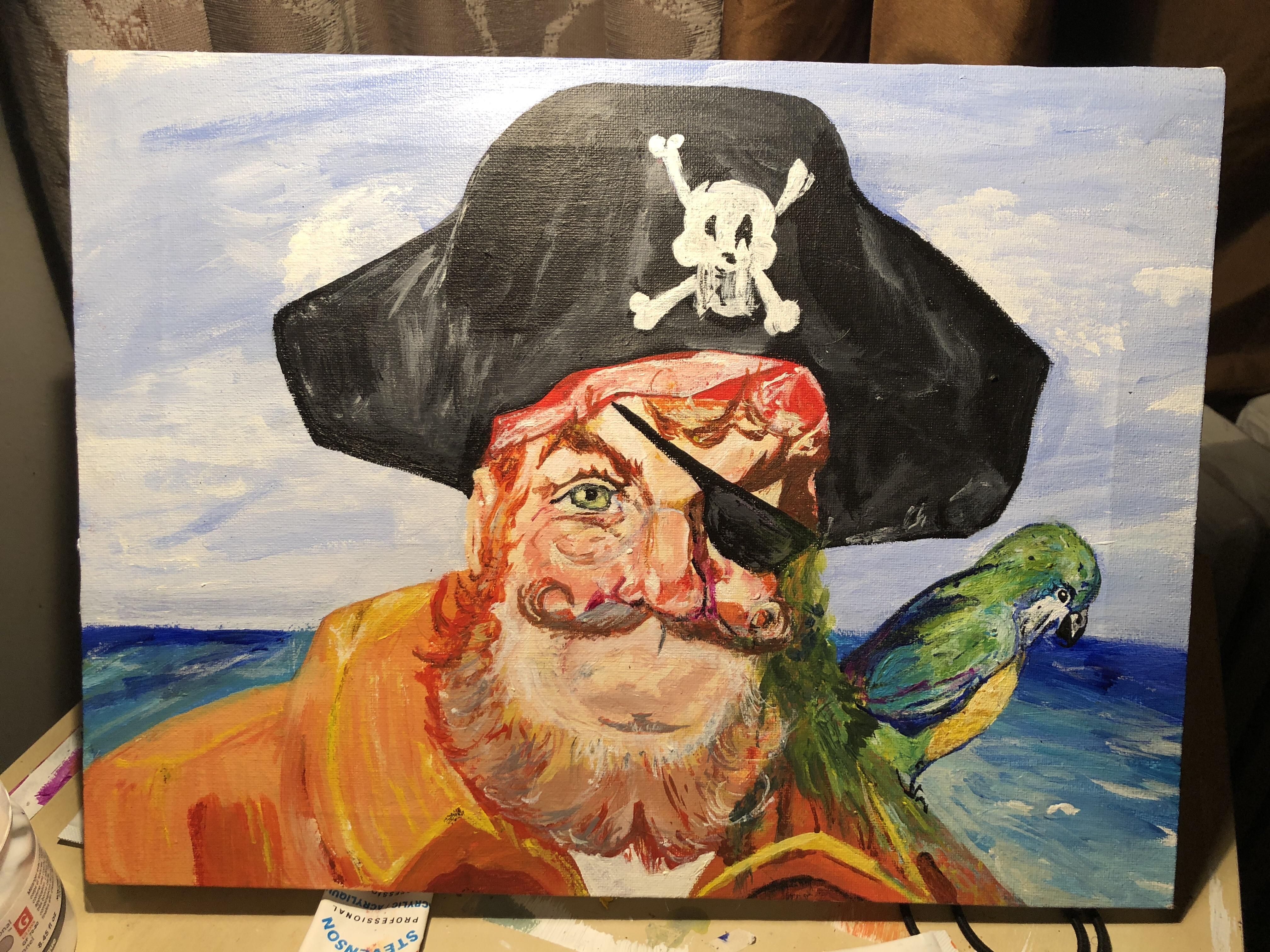 Вы готовы капитан песня. Пират из Спанч Боба. Капитан Спанч Боб. Пираты в живописи. Картины с изображением пиратов.