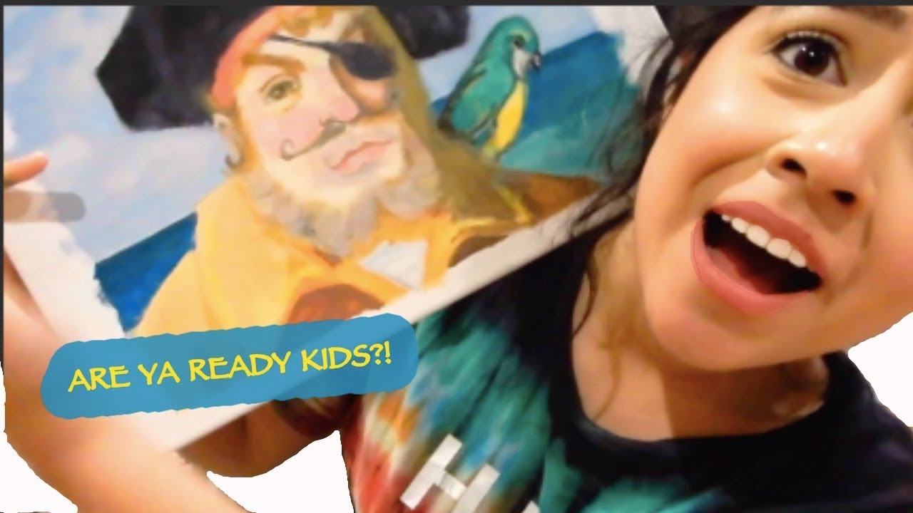 1280x720 I Painted Painty The Pirate From Spongebob Squarepants! Painting - Spongebob Pirate Painting