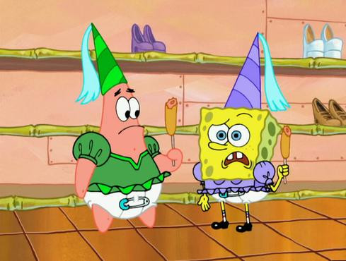 489x370 Pirate Painting Spongebob Sailor Mouth Encyclopedia Spongebobia - Spongebob Squarepants Pirate Painting