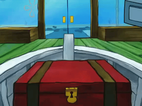 480x360 Season 6 Grandpappy The Pirate Gif By Spongebob Squarepants - Spongebob Squarepants Pirate Painting