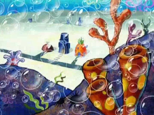 643x480 Spongebob Squarepants - Spongebob Squarepants Pirate Painting