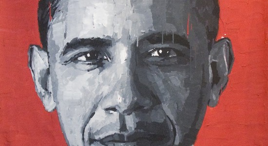 550x300 Obama Spontaneous (Nice Big Painting) The Art Of Obama - Spontaneous Painting