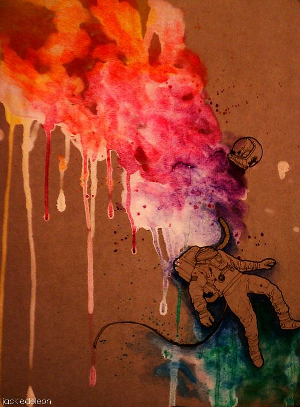 608x824 Spontaneous Combustion By Jackiethepirate - Spontaneous Painting