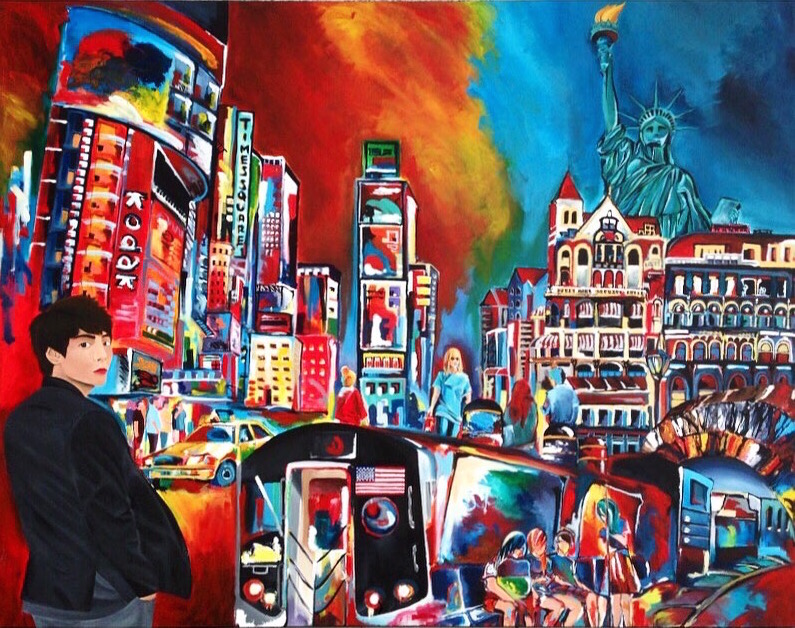 795x628 Voka Style Painting (Spontaneous Realism) By Janiceeart - Spontaneous Painting