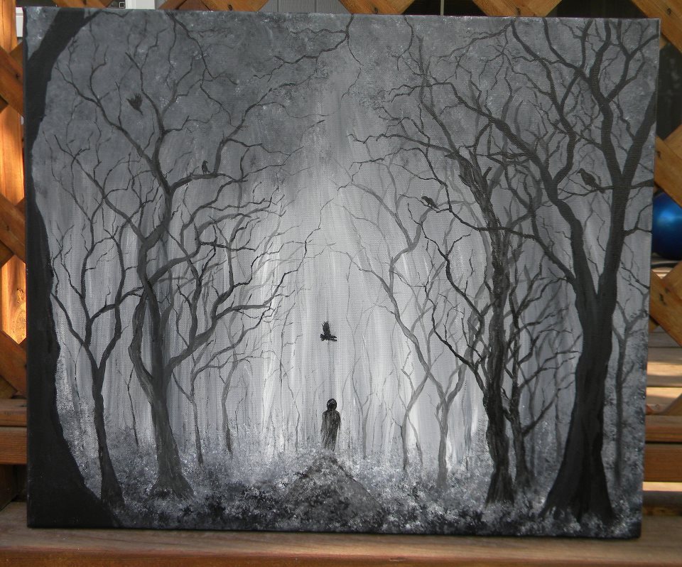 960x798 Introverted Wife Donning The Mantle - Spooky Painting