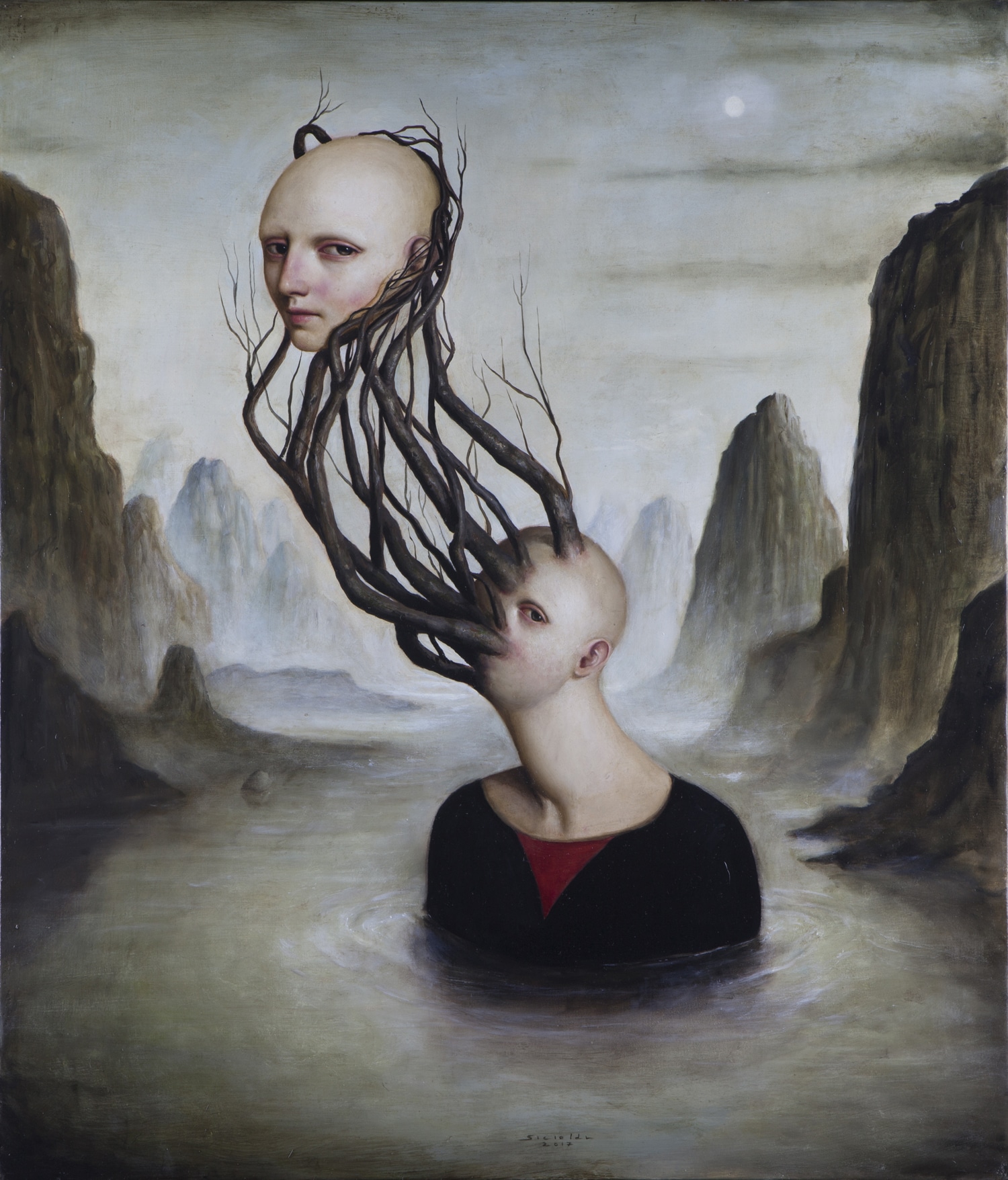 1500x1756 Spooky Art For The Spooky Season - Spooky Painting