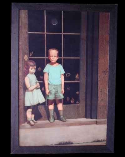 400x500 Spooky Painting - Spooky Painting