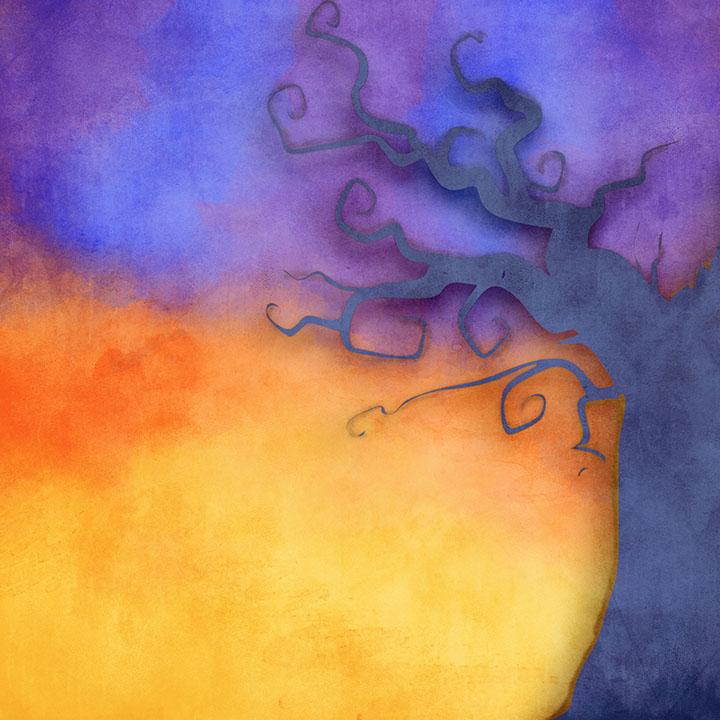 720x720 Spooky Tree Deal Day - Spooky Tree Painting