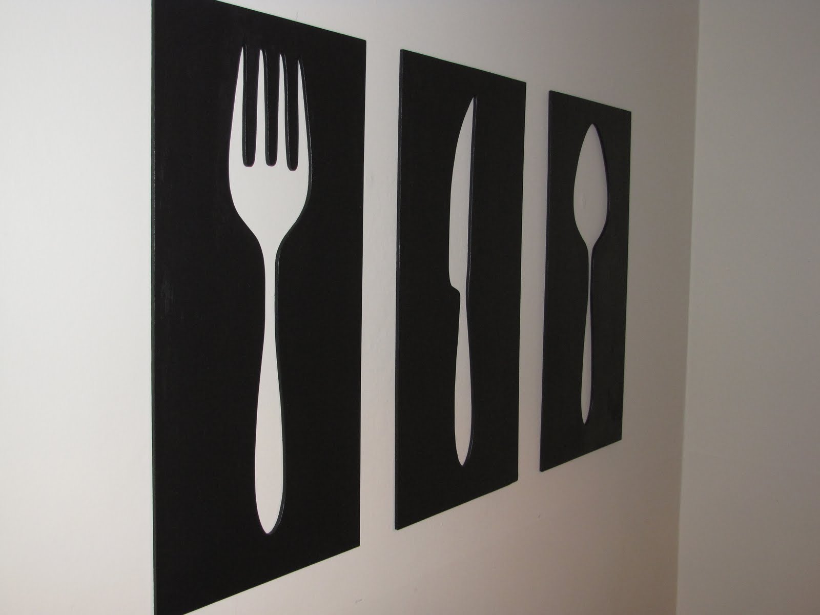 Spoon And Fork Wall Art : Buy Libra Aluminium Cutlery Set Wall Hanging