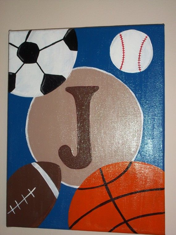 570x760 67 Best Projects To Try Images On Baseball Canvas - Sports Canvas Painting