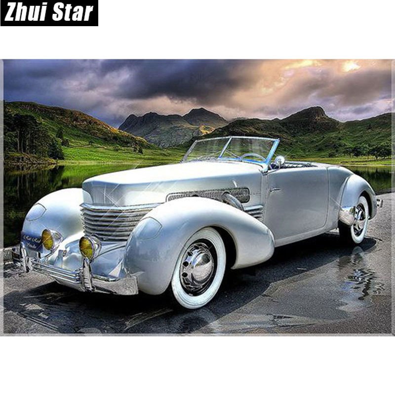 800x800 Full Square Diamond 5d Diy Diamond Painting Sports Car - Sports Car Painting