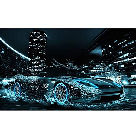 450x450 5d Diy Diamond Painting Kit, Sports Car Rhinestone Embroidery - Sports Car Painting