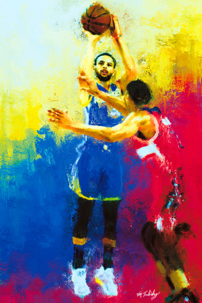 400x600 Sports Stars - Sports Painting