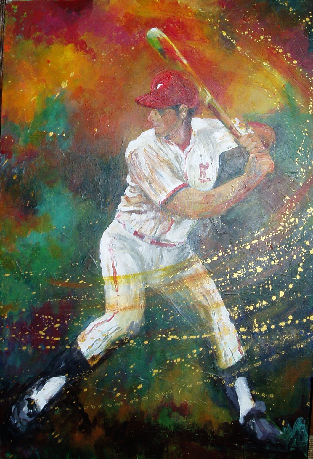 1057x1549 Custom Made Sports Painting Chris' Art Resource (Car) Cleared - Sports Painting