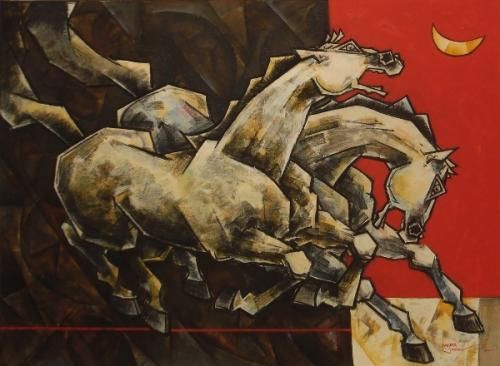 500x366 My Indian Art My Indian Art Blog Online Indian Art, Painting - Sports Painting Artists