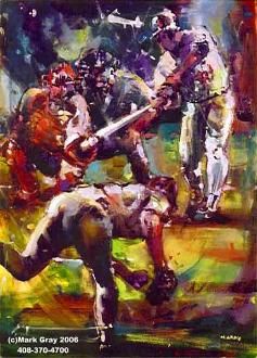 237x330 Sports Paintings Art Paintings, Contemporary - Sports Painting Artists