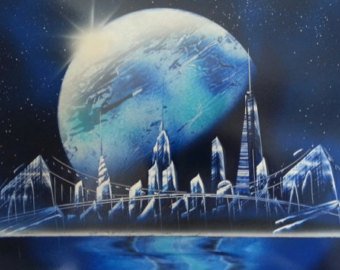 340x270 Spray Paint Art Etsy Au - Spray Paint Painting