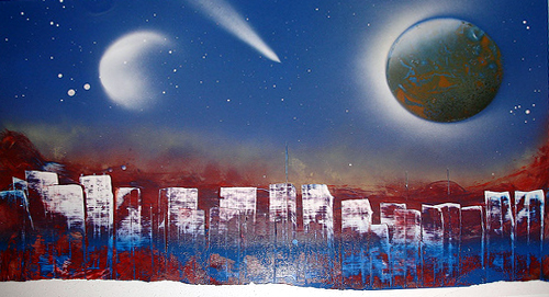 500x271 Spray Paint Art - Spray Paint Painting
