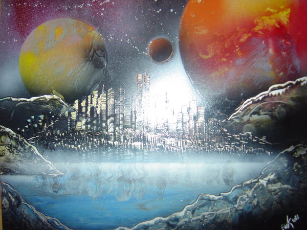 600x450 Spray Paint Art 9 By Paulwk - Spray Paint Painting