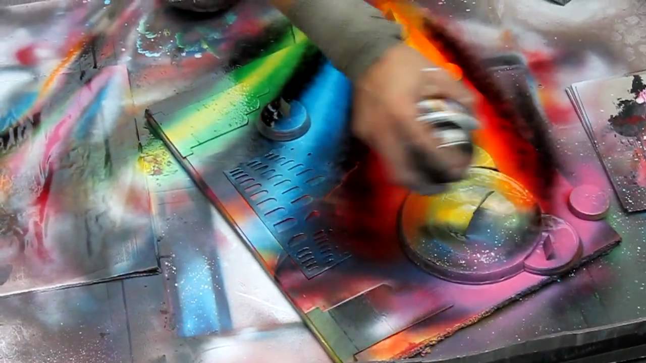 1280x720 Technically Perfect Spray Painting In Rome, Italy - Spray Painting