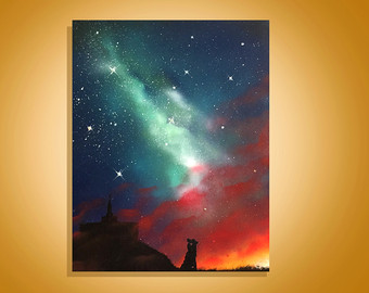 340x270 Inspirational Amp Personal Paintings By Kanoelaniart On Etsy - Spray Painting Canvas