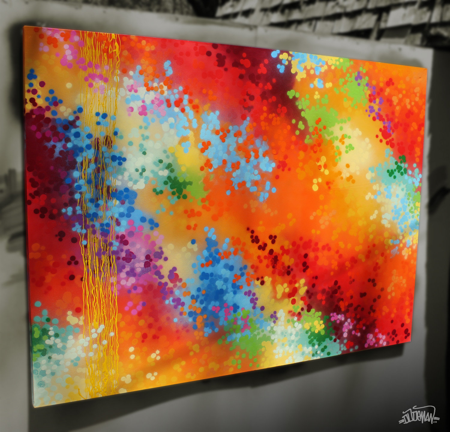 1500x1441 Painting Dudeman's Blog - Spray Painting Canvas