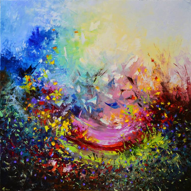 770x770 Saatchi Art The Concept Of Spring Awakening Painting By Vadim - Spring Painting