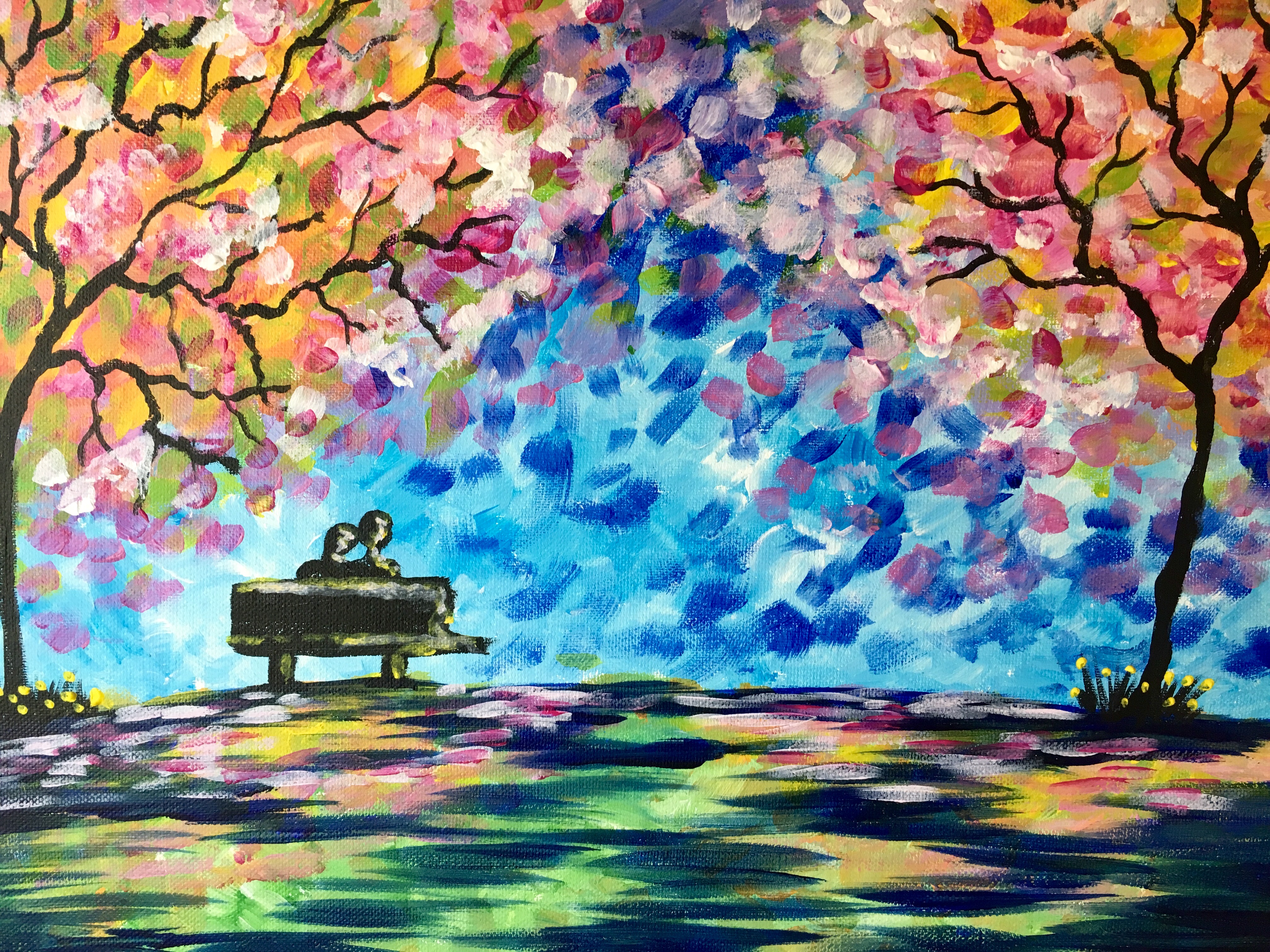 4032x3024 Spring Stroll Painting Party In Williamstown! The Progressive - Spring Painting