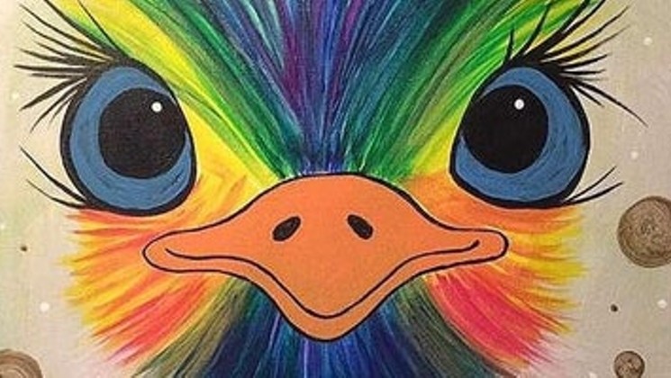 745x420 Spring Break Drop Off! Painting Class For Kids 4560 W - Spring Painting For Kids