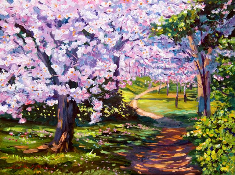 Spring Season Painting At Explore Collection Of