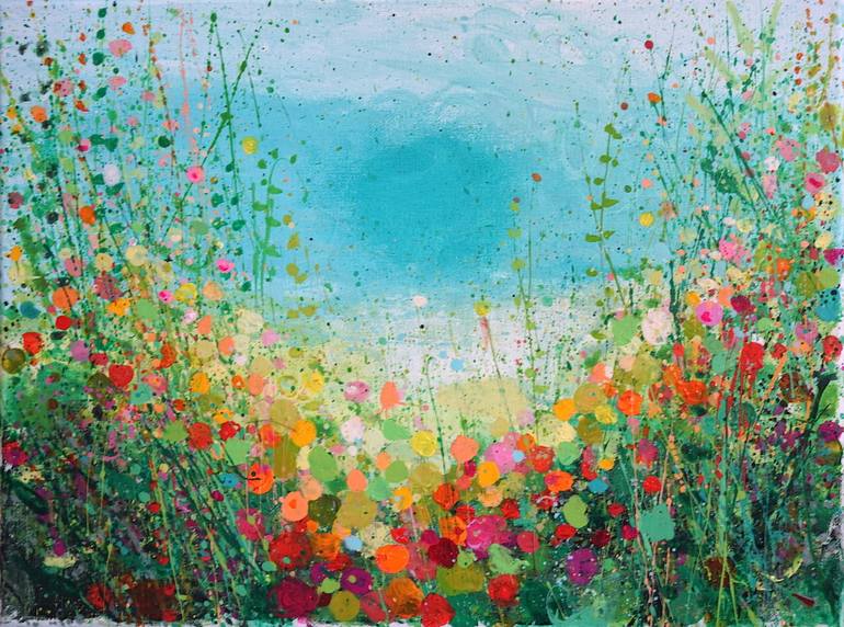 770x572 Saatchi Art Poppy Season Painting By Sandy Dooley - Spring Season Painting