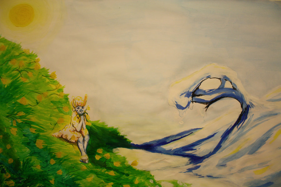 900x600 Spring Season Painting By Artymadcow - Spring Season Painting