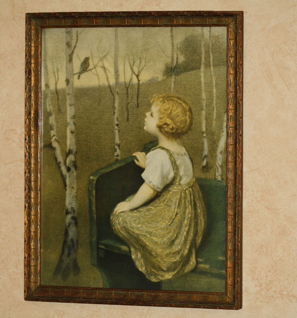 954x1024 Spring Song' By Simon Glucklich 01 29 2011 Everaloft - Spring Song Painting